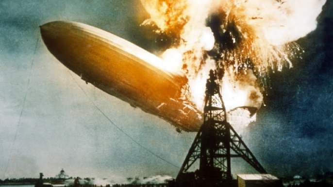 Hindenburg Disaster Blank Meme Template