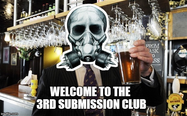 lightinthedark Cheers | WELCOME TO THE 3RD SUBMISSION CLUB | image tagged in lightinthedark cheers | made w/ Imgflip meme maker