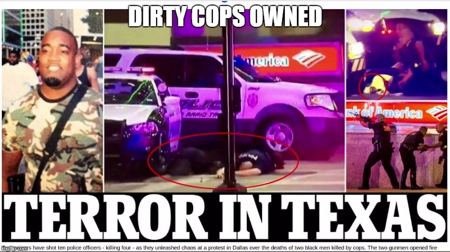 DIRTY COPS OWNED | image tagged in sovereign citizen esther 8 eleven,thirteen | made w/ Imgflip meme maker