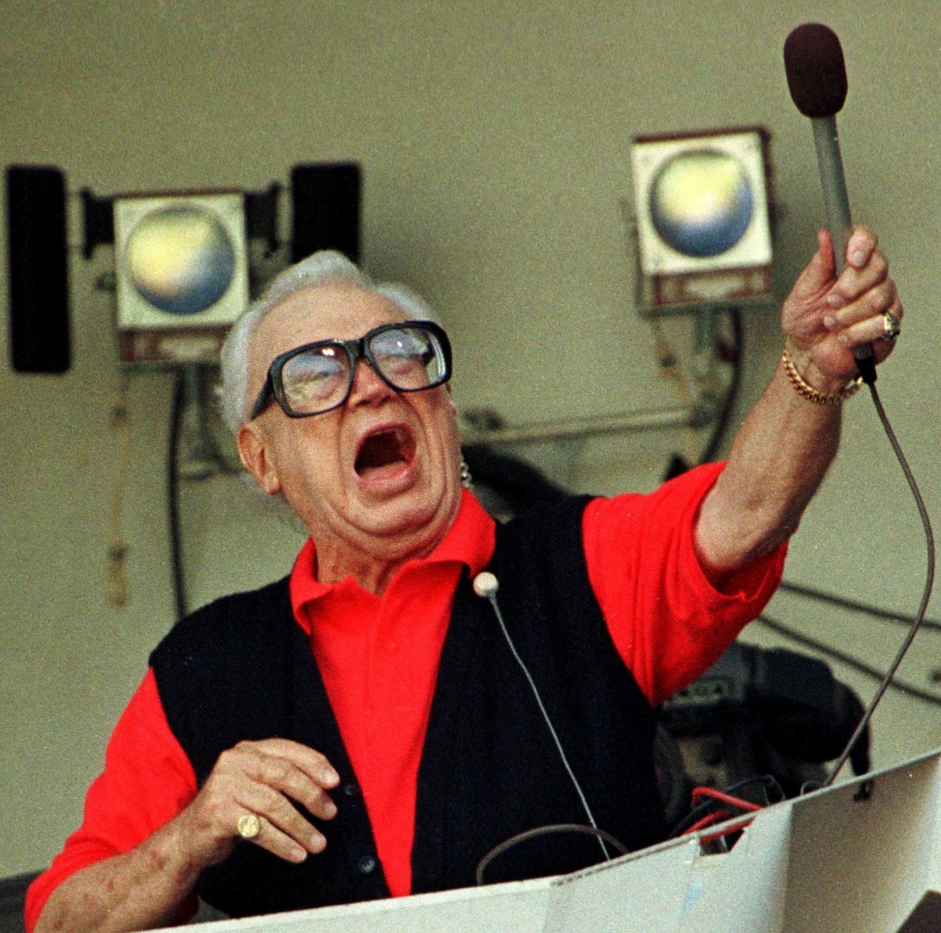 Harry Caray Blank Meme Template