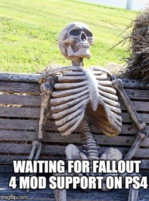 how to wait in fallout 4 ps4