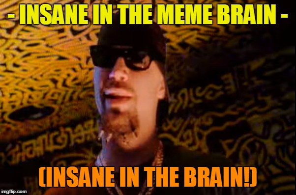 - INSANE IN THE MEME BRAIN - (INSANE IN THE BRAIN!) | made w/ Imgflip meme maker