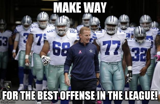 Dallas Cowboys Meme | MAKE WAY; FOR THE BEST OFFENSE IN THE LEAGUE! | image tagged in dallas cowboys tunnel,dallas cowboys,dallascowboysoffense | made w/ Imgflip meme maker