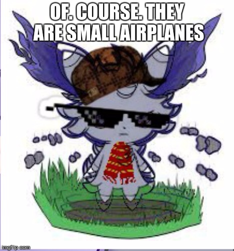 Espurr RICK ROLL | OF. COURSE. THEY ARE SMALL AIRPLANES | image tagged in espurr rick roll | made w/ Imgflip meme maker