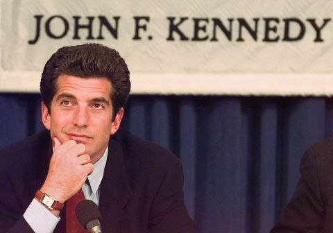 JFK Jr Blank Meme Template