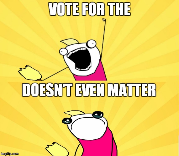 New template inspired by socially awesome awkward penguin being put on the popular template list... | VOTE FOR THE; DOESN'T EVEN MATTER | image tagged in x all the y even bother | made w/ Imgflip meme maker