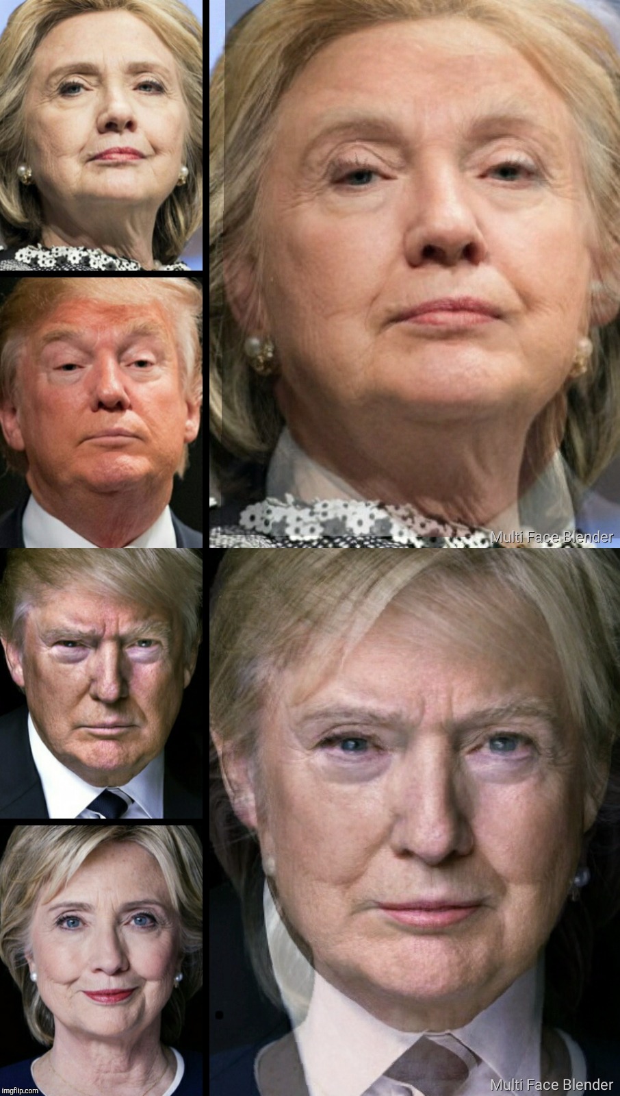 Aliens have abducted them both.  Bad news, they are coming back as hybrids. Say hello to Hillald and Donary | . | image tagged in memes,donald trump,hillary clinton,president 2016,election,nightmare | made w/ Imgflip meme maker