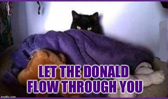 LET THE DONALD FLOW THROUGH YOU | made w/ Imgflip meme maker