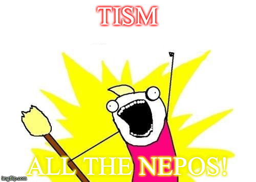 X All The Y Meme | TISM ALL THE NEPOS! | image tagged in memes,x all the y | made w/ Imgflip meme maker