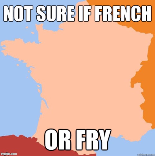 So Futurama takes place in france? | image tagged in futurama fry | made w/ Imgflip meme maker