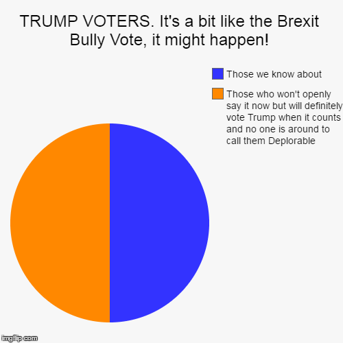 TRUMP. it could happen! | image tagged in funny,trump,hillary,clinton,donald trump,vote | made w/ Imgflip chart maker