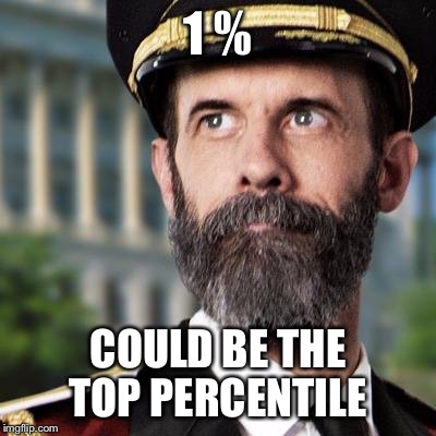 1 % COULD BE THE TOP PERCENTILE | made w/ Imgflip meme maker