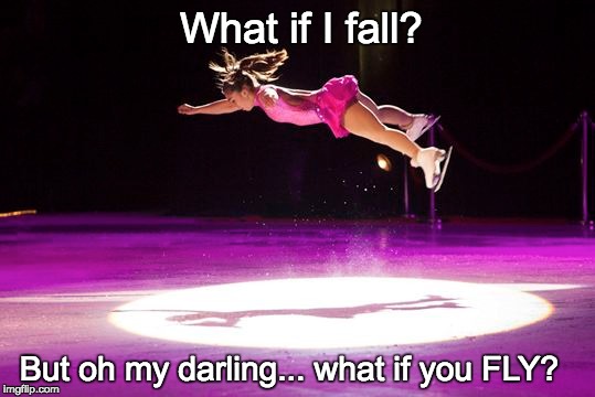 What if I fall? But oh my darling... what if you FLY? | made w/ Imgflip meme maker