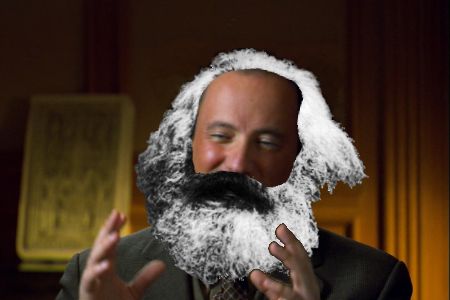High Quality ancient aliens marx Blank Meme Template