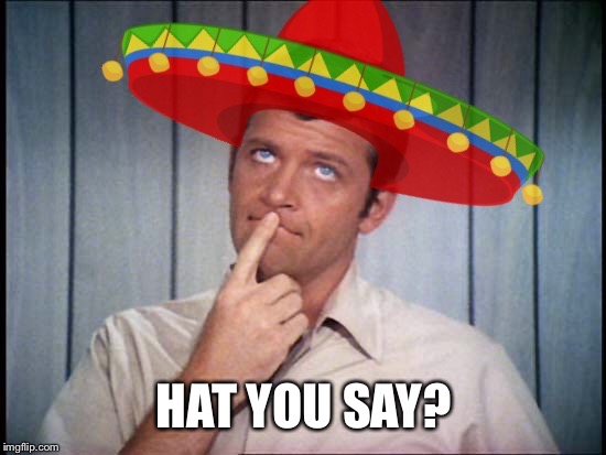 HAT YOU SAY? | made w/ Imgflip meme maker