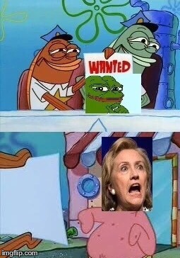 I get much attention on IFunny with this, What do you guys think? | image tagged in pepe,hillary clinton | made w/ Imgflip meme maker