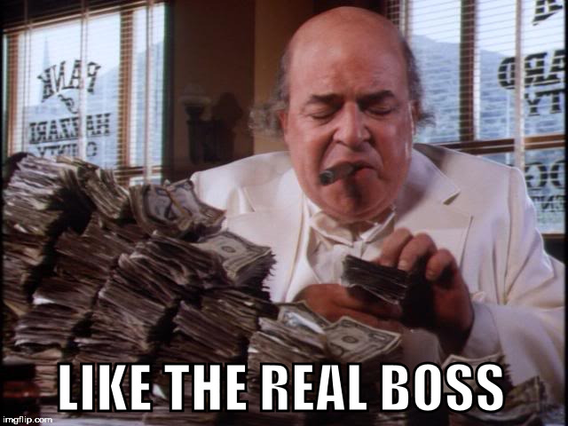 The Real Boss | LIKE THE REAL BOSS | image tagged in the real boss | made w/ Imgflip meme maker