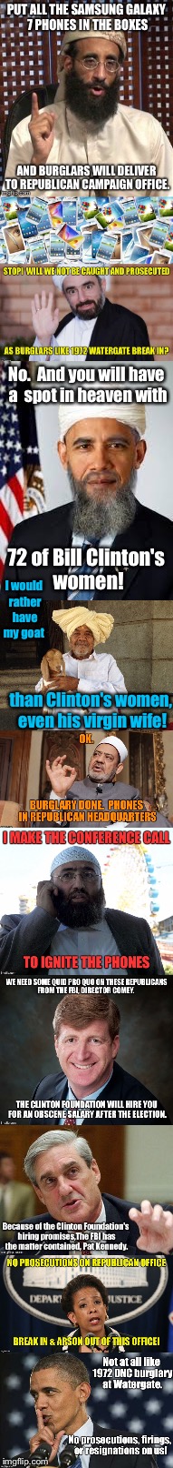 How the White House is won | I would rather have my goat; than Clinton's women, even his virgin wife! | image tagged in memes,republican break in  fire,fbi quid pro quo,pat kennedy,attorney general,cover up | made w/ Imgflip meme maker