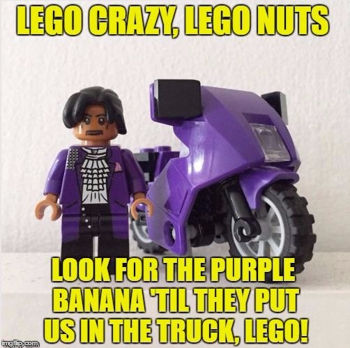 Prince: Lego Crazy | . | image tagged in memes,lego,legos,prince,music | made w/ Imgflip meme maker