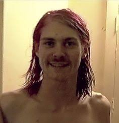 High Quality Kurt Cobain moustache rides Blank Meme Template