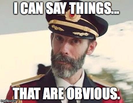 Captain Obvious I can say things | image tagged in captain obvious,memes,funny,funny memes | made w/ Imgflip meme maker