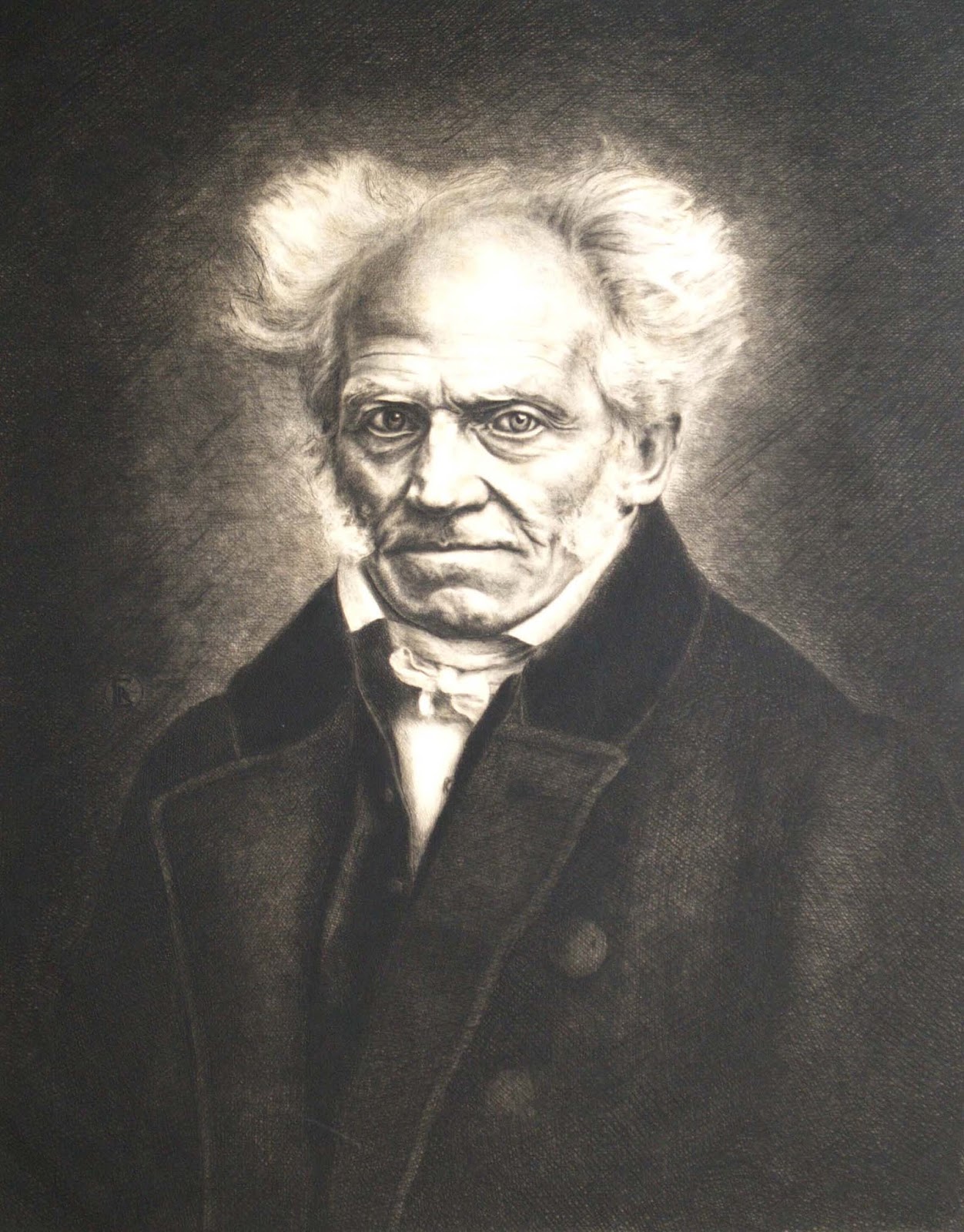 Schopenhauer Triggered Blank Meme Template