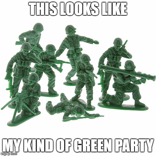 THIS LOOKS LIKE MY KIND OF GREEN PARTY | made w/ Imgflip meme maker