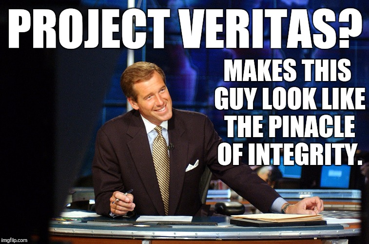 PROJECT VERITAS? MAKES THIS GUY LOOK LIKE THE PINACLE OF INTEGRITY. | made w/ Imgflip meme maker