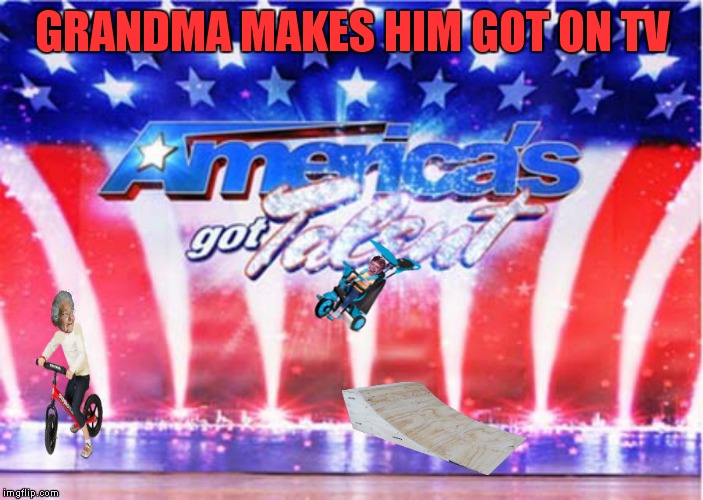 GRANDMA MAKES HIM GOT ON TV | made w/ Imgflip meme maker