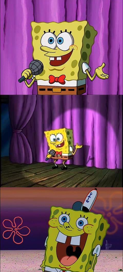 Bad Pun Spongebob Blank Meme Template