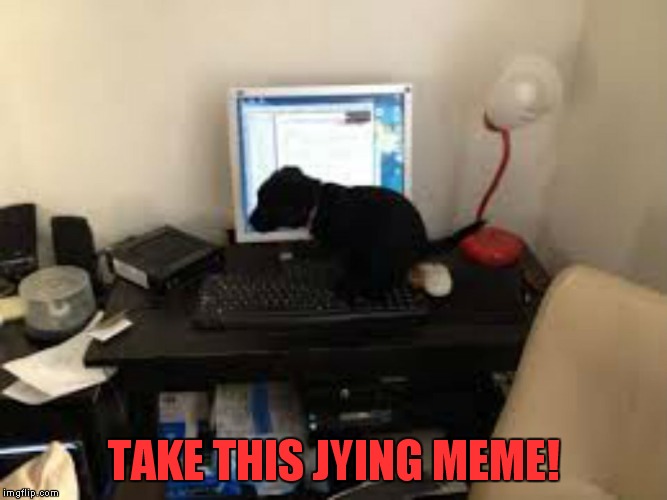 TAKE THIS JYING MEME! | made w/ Imgflip meme maker
