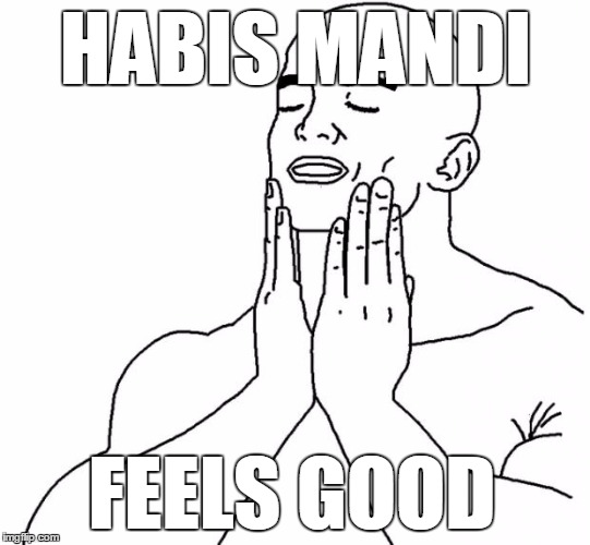 Feels Good Man | HABIS MANDI; FEELS GOOD | image tagged in feels good man | made w/ Imgflip meme maker