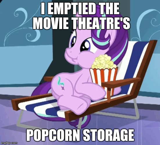 I EMPTIED THE MOVIE THEATRE'S POPCORN STORAGE | made w/ Imgflip meme maker