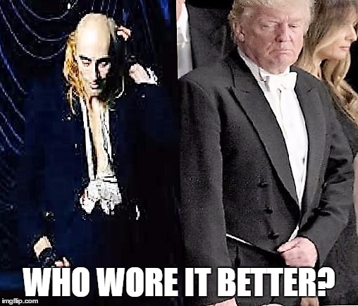 WHO WORE IT BETTER? | image tagged in hi | made w/ Imgflip meme maker