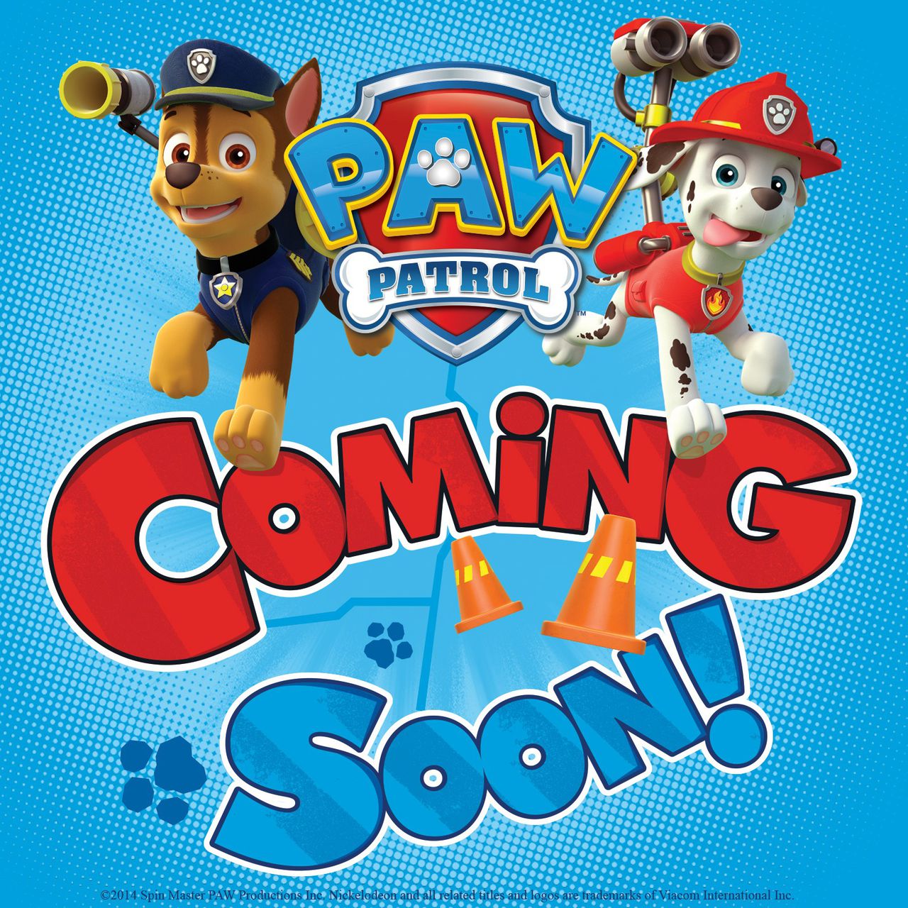 PAW Patrol Coming Soon Blank Meme Template