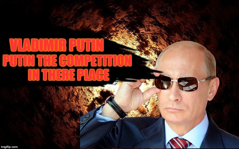 smash bros challenger approaching thing | VLADIMIR PUTIN; PUTIN THE COMPETITION IN THERE PLACE | image tagged in smash bros challenger approaching,vladimir putin,super smash bros | made w/ Imgflip meme maker