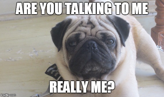 ARE YOU TALKING TO ME; REALLY ME? | image tagged in funny memes | made w/ Imgflip meme maker