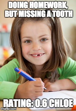 1cvnwh.jpg - Doing homework, but missing a tooth - Rating: 0.6 Chloe