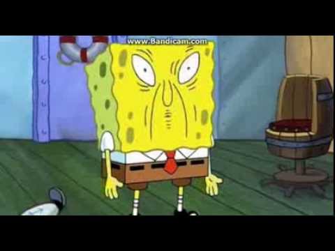 Unhappy Sponge Blank Meme Template