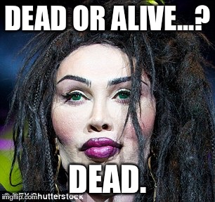 DEAD OR ALIVE...? DEAD. | image tagged in dead or alive | made w/ Imgflip meme maker