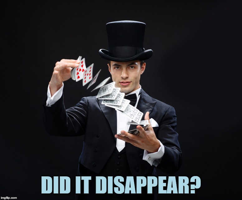 DID IT DISAPPEAR? | made w/ Imgflip meme maker