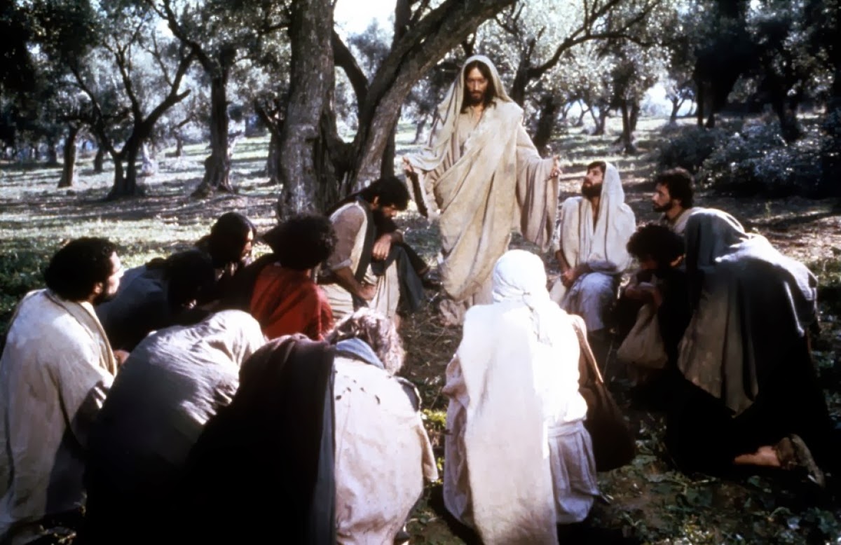 Jesus of Nazareth with Disciples Blank Meme Template