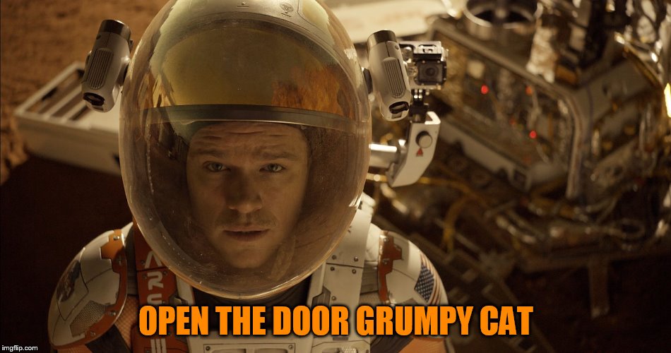 OPEN THE DOOR GRUMPY CAT | made w/ Imgflip meme maker