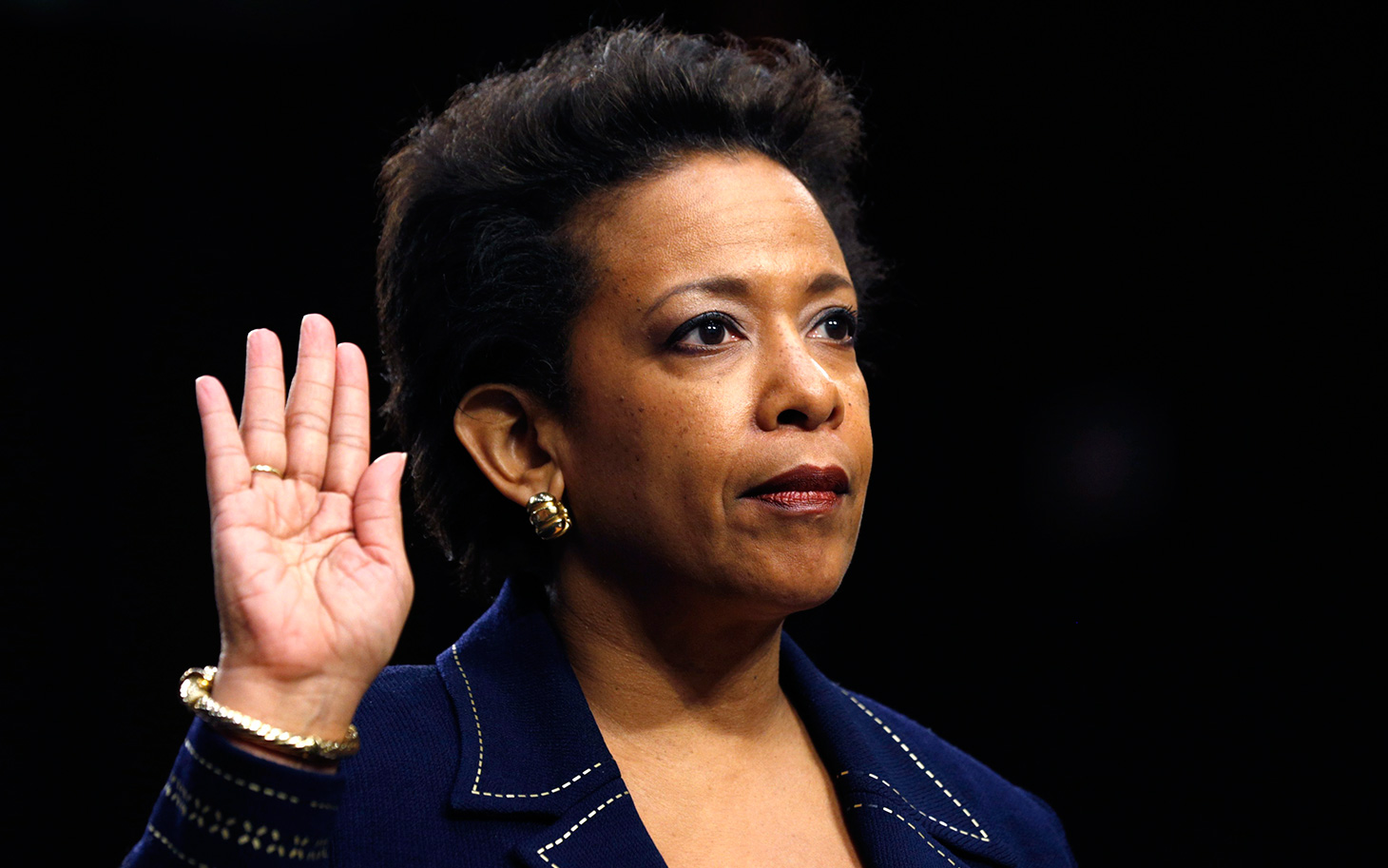 LORETTA LYNCH Blank Meme Template