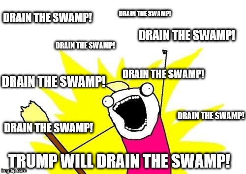BREAKING NEWS: Sanford, FL -Trump promises to 'DRAIN THE SWAMP! | DRAIN THE SWAMP! DRAIN THE SWAMP! DRAIN THE SWAMP! DRAIN THE SWAMP! DRAIN THE SWAMP! DRAIN THE SWAMP! DRAIN THE SWAMP! DRAIN THE SWAMP! TRUMP WILL DRAIN THE SWAMP! | image tagged in memes,election 2016,clinton vs trump civil war,donald trump,hillary clinton,funny | made w/ Imgflip meme maker