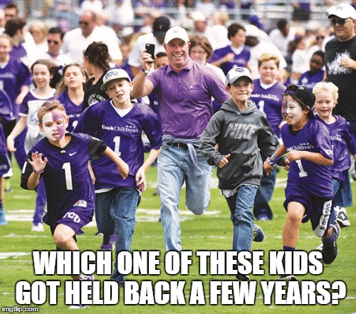 WHICH ONE OF THESE KIDS GOT HELD BACK A FEW YEARS? | made w/ Imgflip meme maker