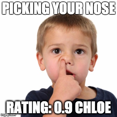 1czx25.jpg - Picking your nose - Rating: 0.9 Chloe