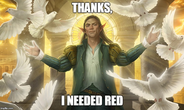 THANKS, I NEEDED RED | made w/ Imgflip meme maker