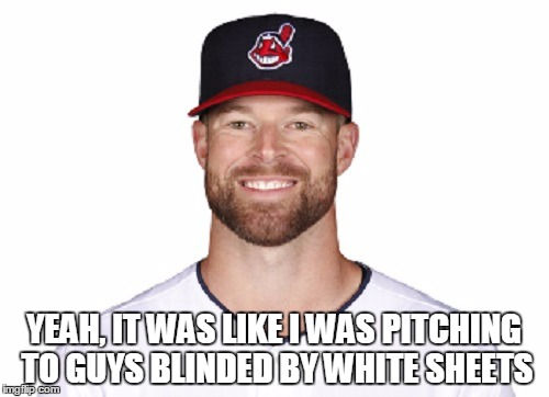 YEAH, IT WAS LIKE I WAS PITCHING TO GUYS BLINDED BY WHITE SHEETS | made w/ Imgflip meme maker