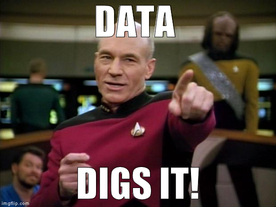 DATA DIGS IT! | made w/ Imgflip meme maker